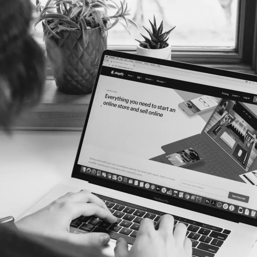 Créer votre plateforme e-commerce sur Shopify +